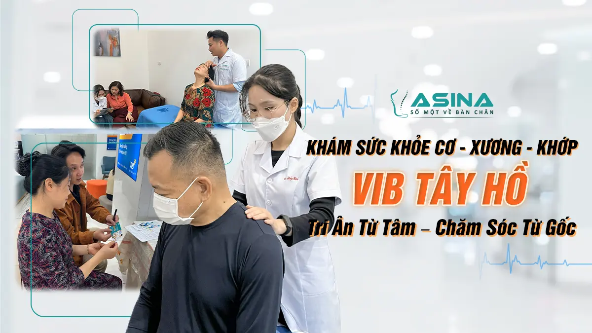 Dự Án Chăm Sóc Sức Khỏe Doanh nghiệp: ASINA Thăm Khám Tại VIB Tây Hồ