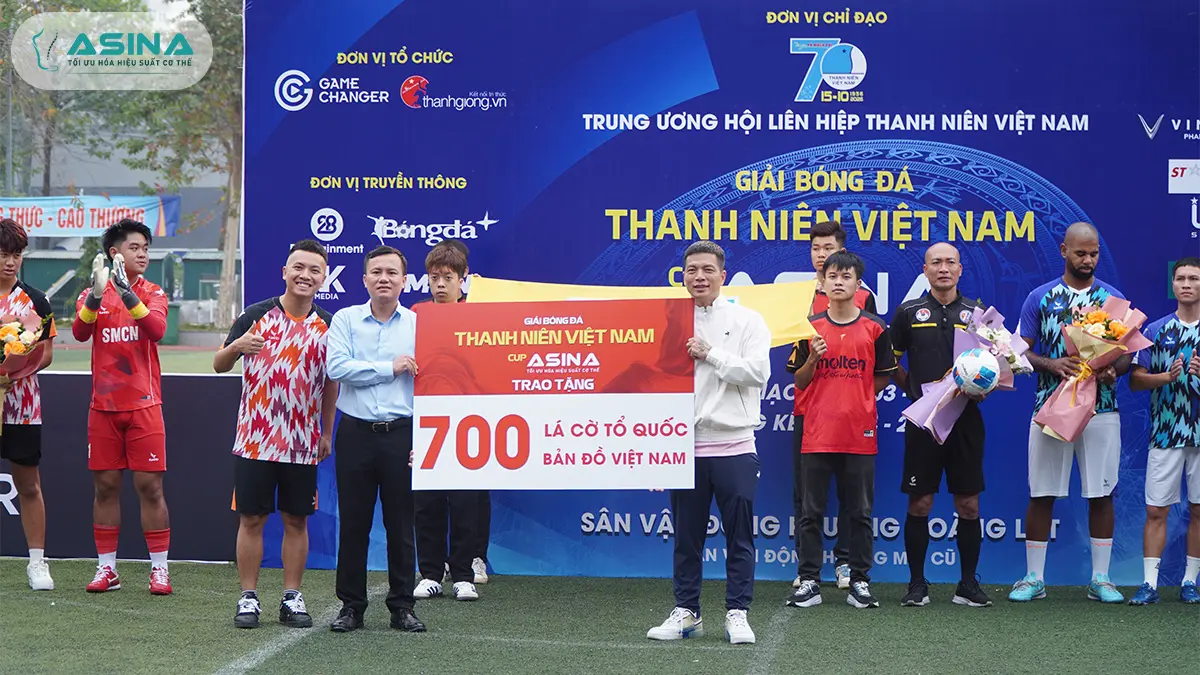 Giải bóng đá Thanh niên Việt Nam – Cup ASINA 2026: Sân chơi kỷ lục của 512 đội bóng