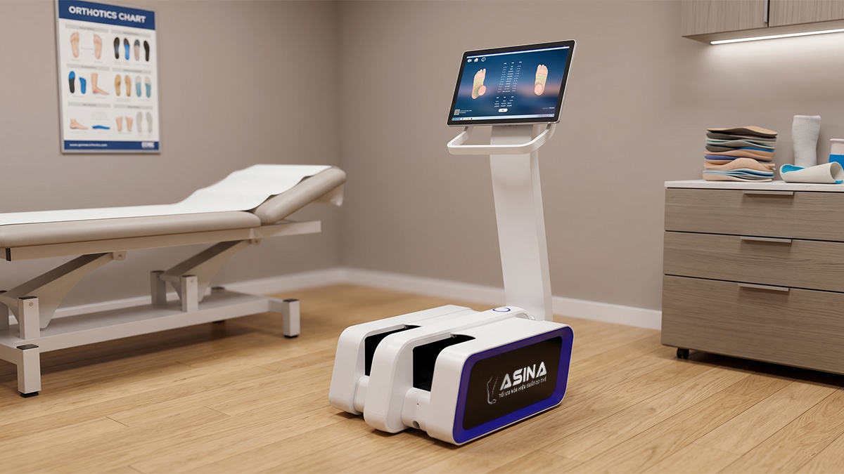 Practice-2X: Đột phá công nghệ quét áp lực và số hóa bàn chân 3D thế nghe mới tại ASINA