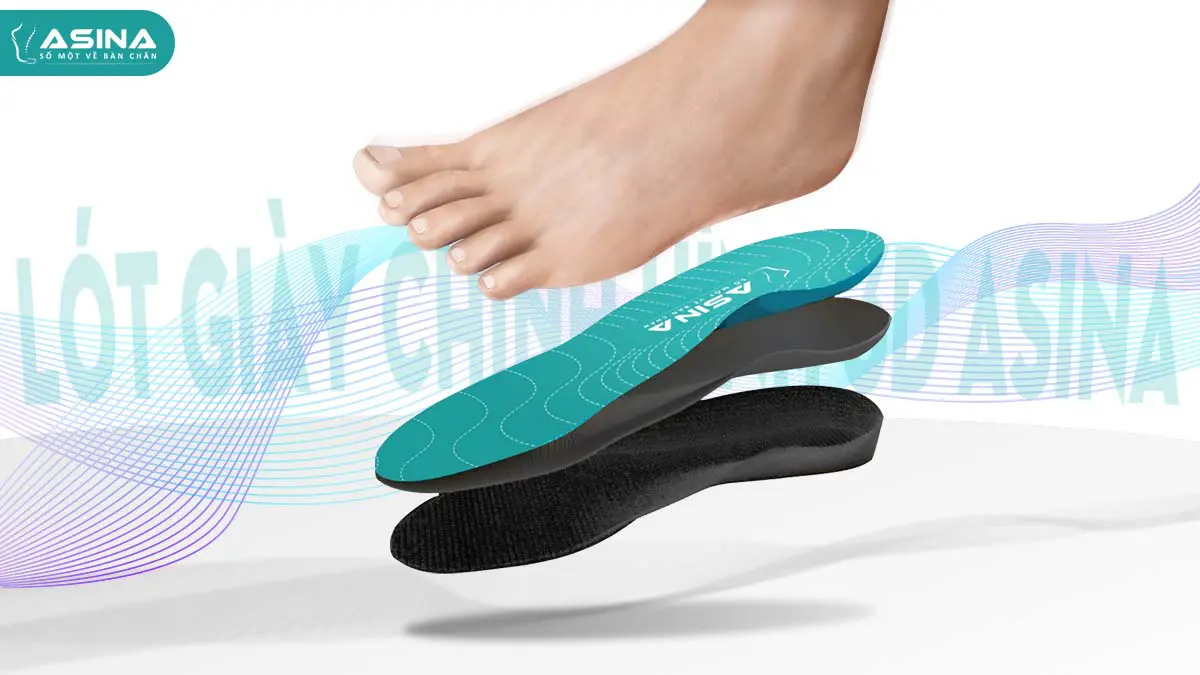 Lót giày chỉnh hình 3D ASINA