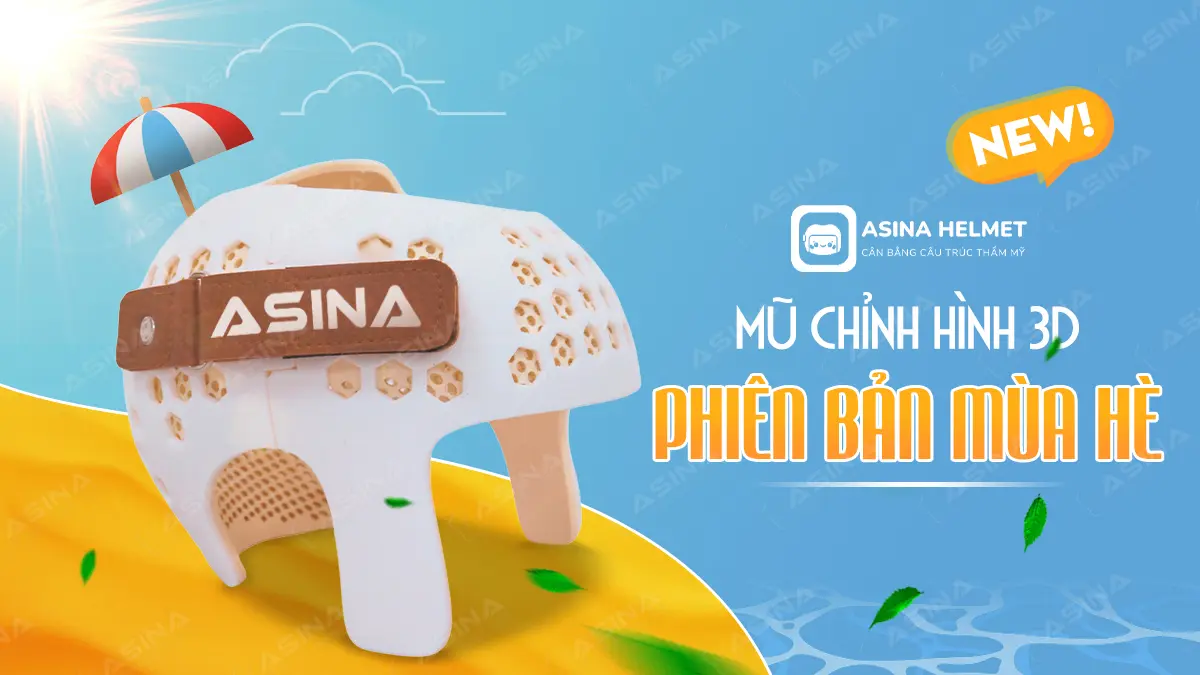 [NEW] Ra Mắt Phiên Bản Mùa Hè Của Mũ Chỉnh Hình 3D ASINA