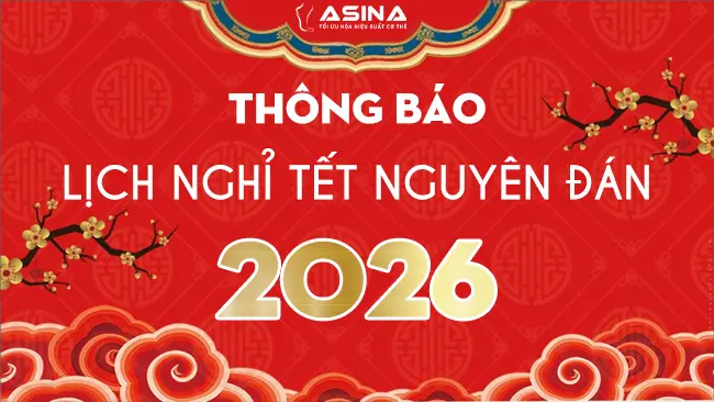 [THÔNG BÁO] Lịch Nghỉ tết Bính Ngọ 2026 ASINA
